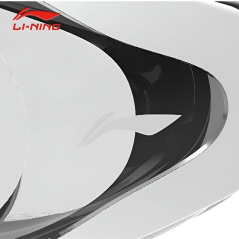 Li Ning Swim Goggles Silicone/TPU Unisex White Black