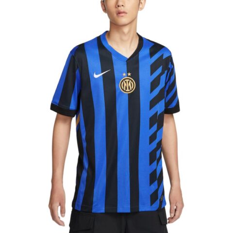 Nike Inter Milan 2024/25 Stadium Home Men’s Nike Dri FIT Soccer Replica Jersey