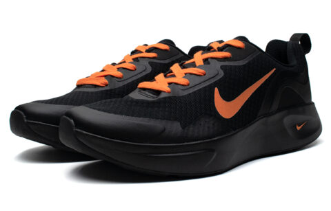 Nike Wearallday Low top Running Shoes Men’s Black Orange