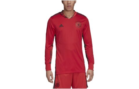 Adidas UEFA European Football Championship Germany Team Soccer Jerseys Men’s Red Moderate Straight Fit