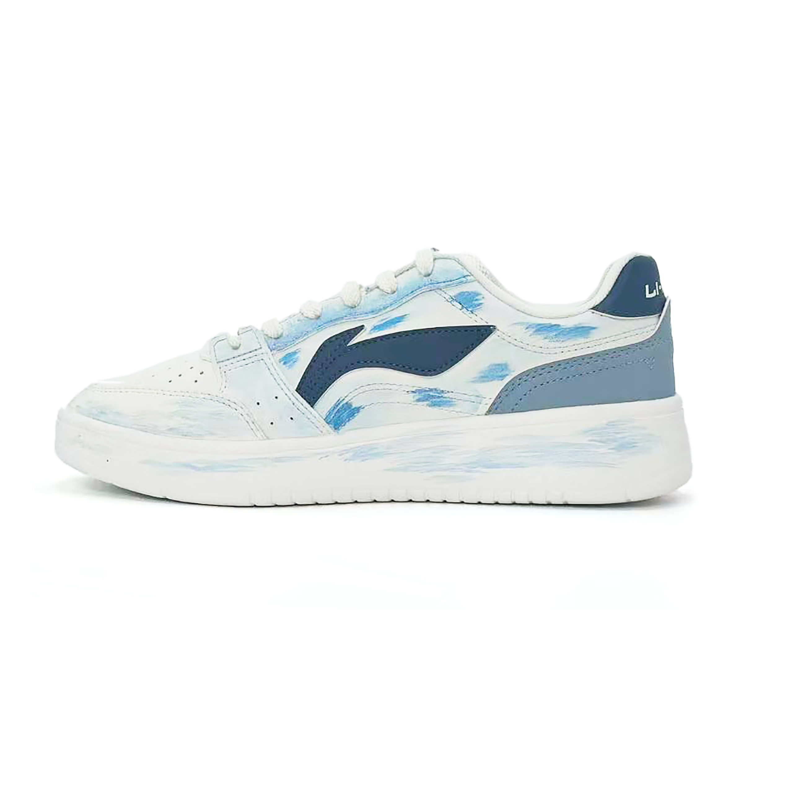 Li Ning Cyan Cloud Ascends Directly Low top Skateboard Shoes Men’s