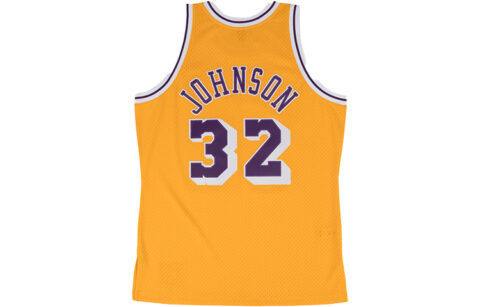 Mitchell & Ness Los Angeles Lakers Home 1984 85 Magic Johnson Swingman Jersey