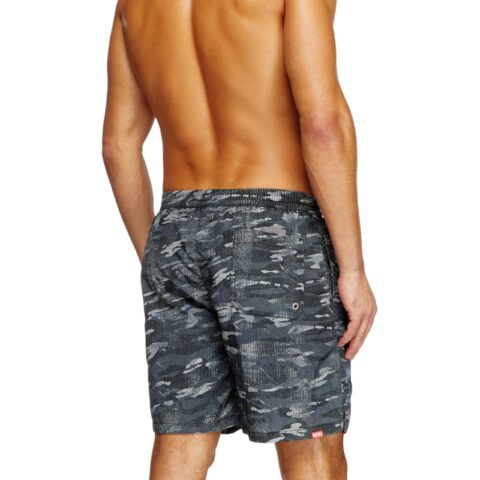 DIESEL Swimming Shorts Men’s Black Moderate Mid Length Swim Shorts