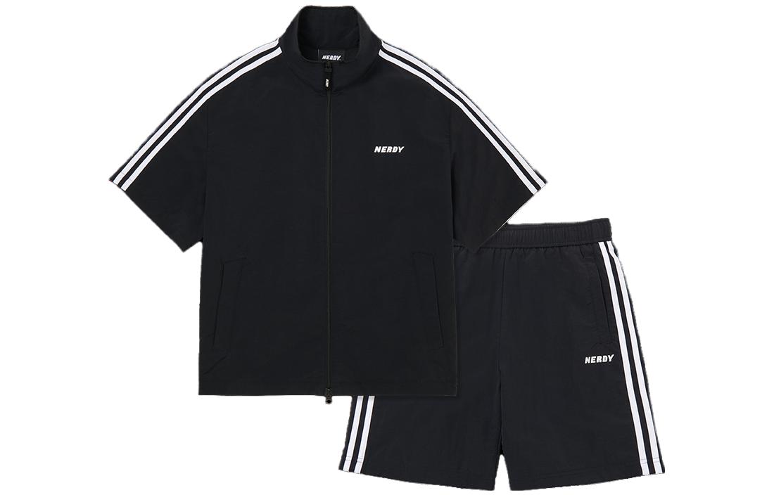 Nerdy Casual Sportswear Men's Black Moderate