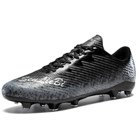 BIANSULONG Soft Ground Cushioning Breathable Support Soccer Shoes Unisex