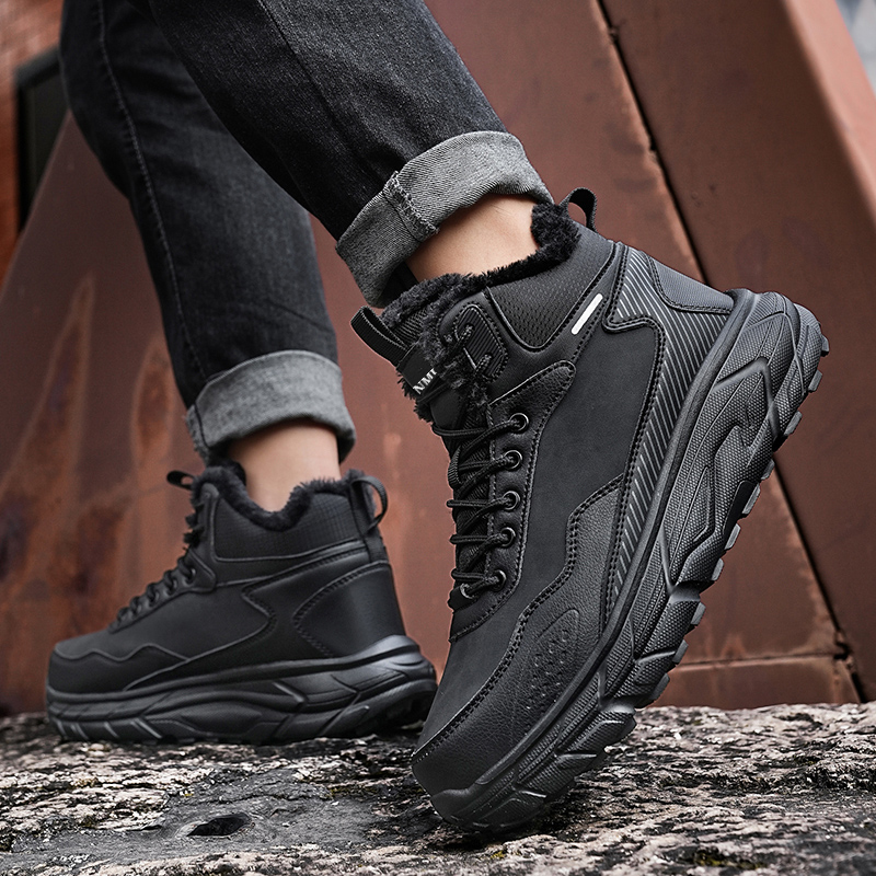 NMR Synthetic Leather Slip Resistant Abrasion Resistant Slip Resistant Abrasion Resistant High top Mountaineering Shoes