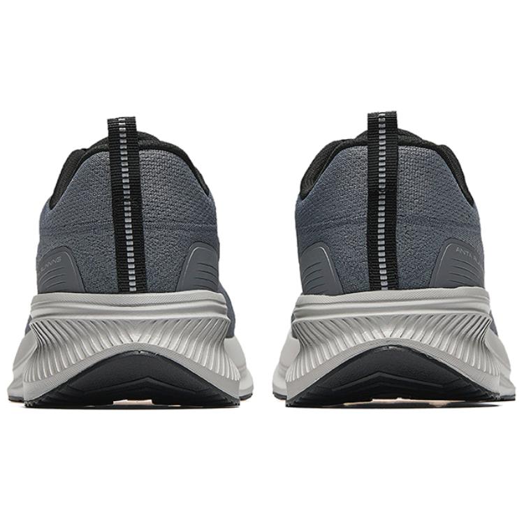 CHAOJIANTA Slip Resistant Abrasion Resistant Low top Casual Running Shoes Men’s Gray Black