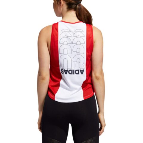 Adidas Moto Climacool Sport Vests Women’s White/Scarlet