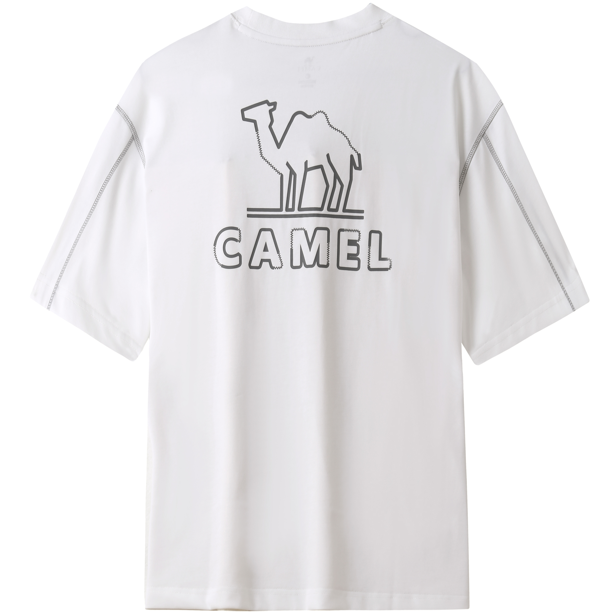 CAMEL Urban Function Series Quick Dry T Shirts Unisex Crew Neck Moderate Straight Fit