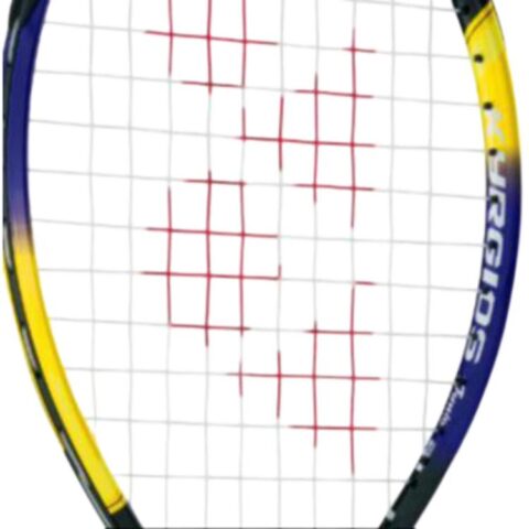 YONEX KYRGIOS Jr 21 Racket Weight 195g 85 Square Inches Head Size Yellow, Marine Blue Unisex Aluminum Tennis Rackets