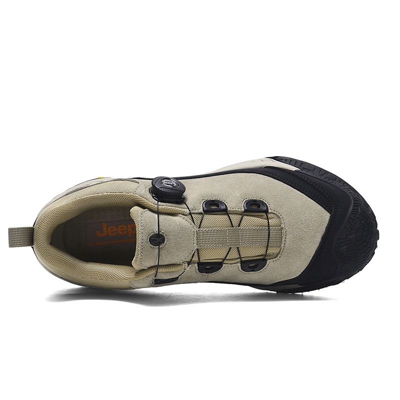 Jeep Mountaineering & Hiking Shoes Men’s Low Top Black/Sand