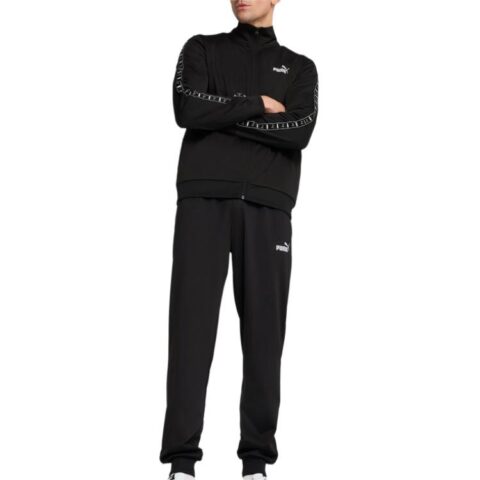 PUMA Casual Sportswear Men’s Black Stand Collar Moderate