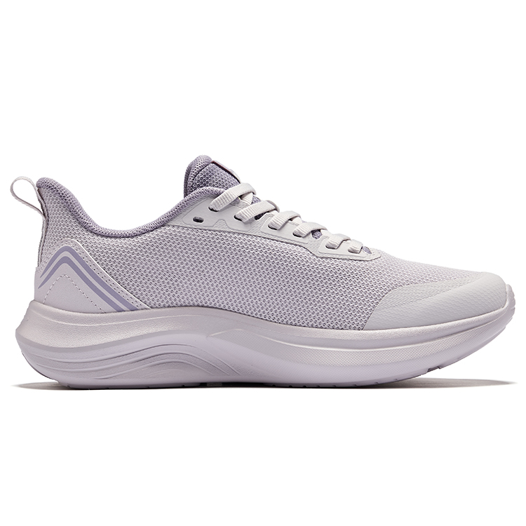 Erke Cushioning Rebound Cushioning Rebound Low top City Commuting Running Shoes Women’s Morning Mist Purple Mineral