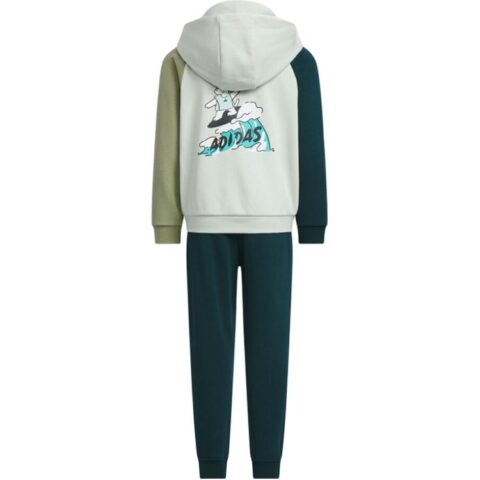 Adidas Casual Sportswear LK GFX FZHD 2 Piece Set Kids’