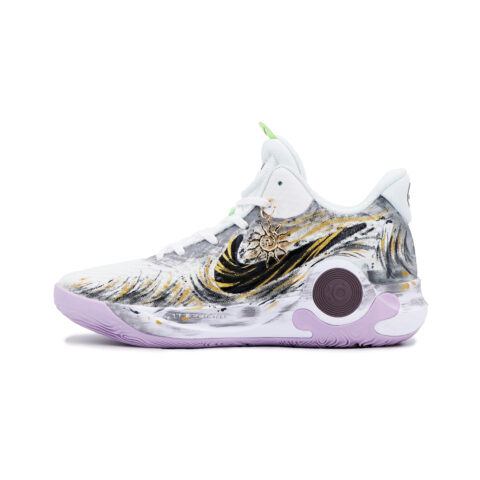 Nike KD Trey 5 IX Mid top Vintage Basketball Shoes Men’s Black Gold