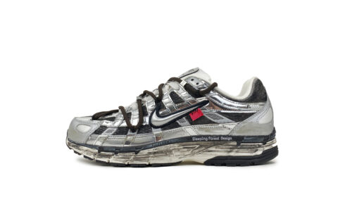 Nike P 6000 Abrasion Resistant Low top Running Shoes Men’s Silver Gray
