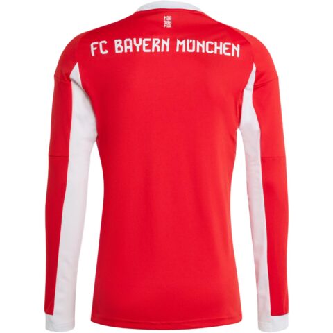 Adidas Free Shipping With AdiClub Fc Bayern 25/26 Long Sleeve Home Jersey