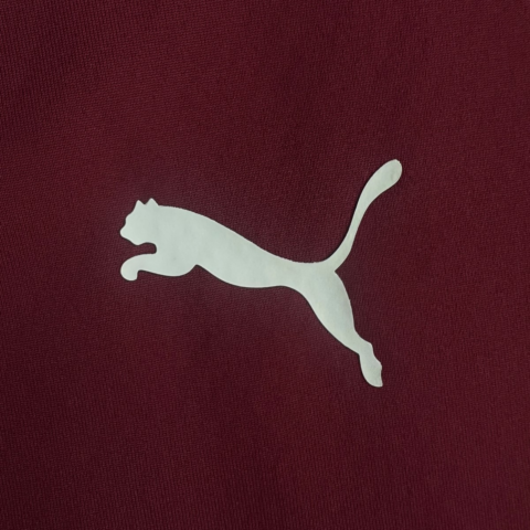PUMA X AC Milan Soccer Jerseys Men’s Dark Red Thickened Straight Fit