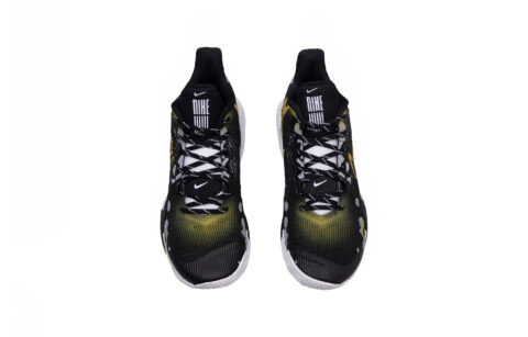 Nike Air Max Impact 3 Cushioning Coverage Abrasion Resistant Low top Basketball Shoes Men’s Black Gold White