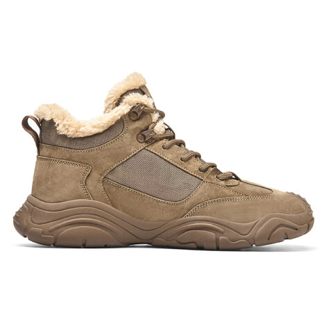 Jeep Mountaineering & Hiking Shoes Men’s Mid Top Khaki