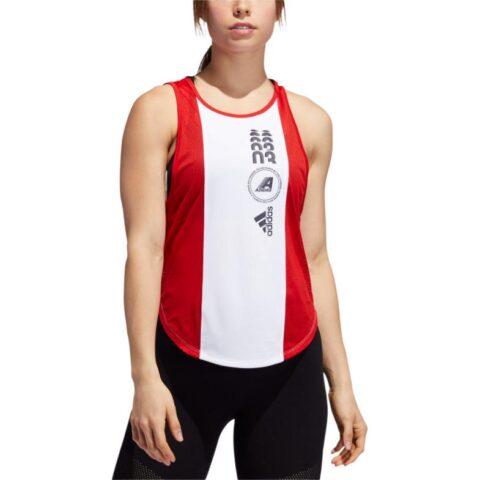 Adidas Moto Climacool Sport Vests Women’s White/Scarlet