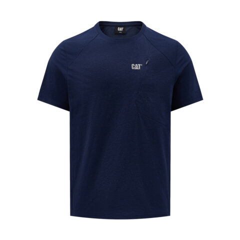 CAT Quick Dry T Shirts Men’s Crew Neck