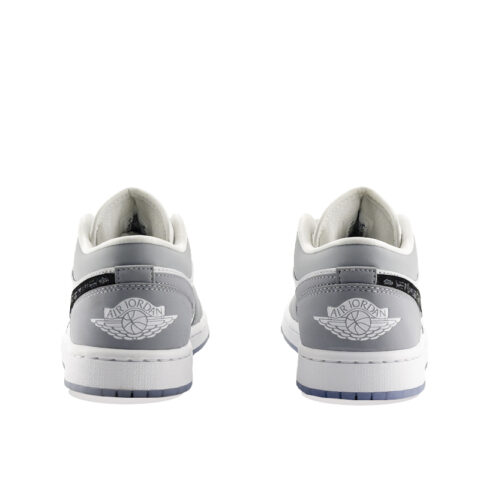 Jordan Air Jordan 1 Low ‘Wolf Grey’ Submerged Anchor Cushioning Slip Resistant Abrasion Resistant
