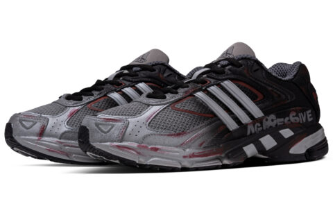 Adidas Originals Response Cl Abrasion Resistant Abrasion Resistant Low top Running Shoes Unisex Black Silver