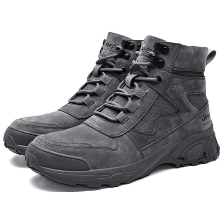 Jeep High top Mountaineering Shoes Men’s Gray