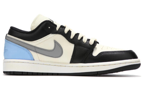 Jordan Air Jordan 1 Low top Vintage Basketball Shoes Women’s Black Blue
