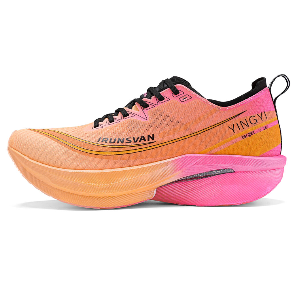 IRUNSVAN Low top Running Shoes Unisex Riding The Orange Wind