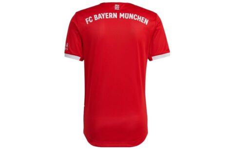 Adidas Bayern Munich Black Soccer Jerseys Men’s Red Moderate Straight Fit