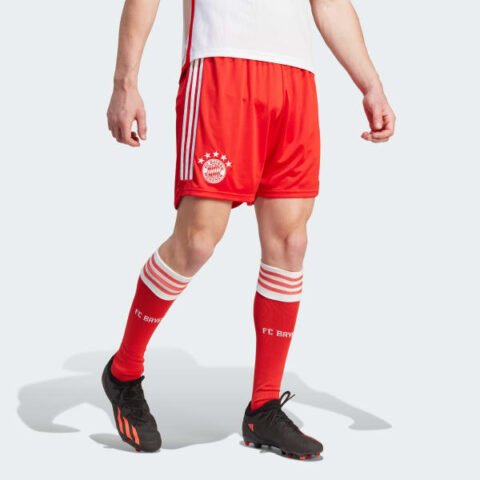 Adidas Bayern Munich Black Soccer Bottom Men’s Red White