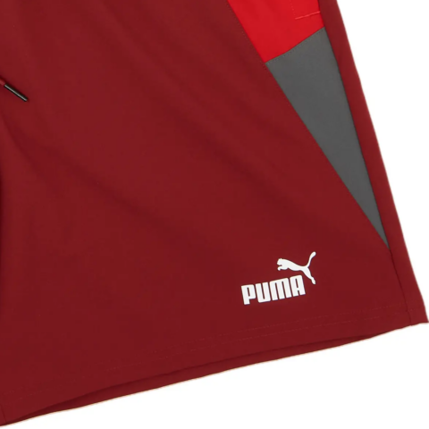 PUMA AC MilanTraining Shorts Soccer Bottom Men’s Red Black Legion