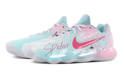 Nike Hyperdunk 2017 Spiders Beloved Cushioning Coverage Support Low top Basketball Shoes Men’s