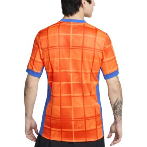 Nike Dri Fit Soccer Jersey Men’s Eye Catching Orange/Royal Blue/Royal Blue