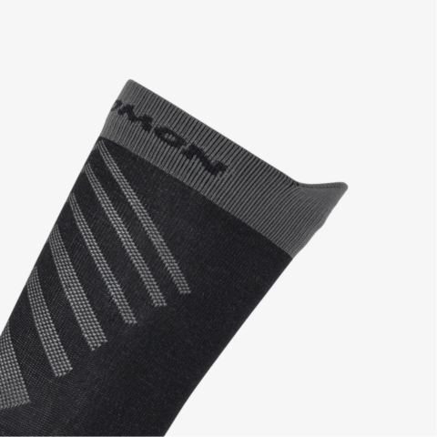 SALOMON Aero Crew Knee High Socks Unisex 1 Pack Black