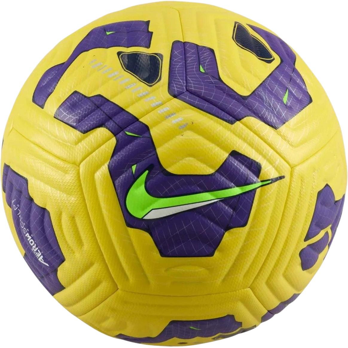 Nike Size 5 Soccer Ball Unisex Yellow Purple