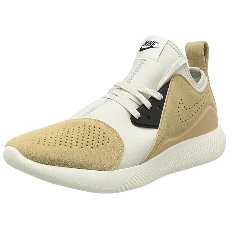 Nike LunarCharge Running Shoes Men’s White Brown