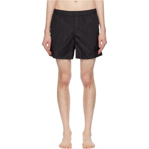 Moncler Logo Patch Lightweight Swim Shorts