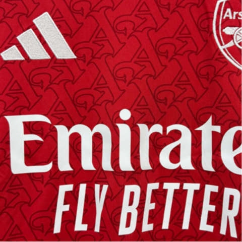 Adidas Free Shipping With AdiClub Arsenal 25/26 Long Sleeve Home Jersey