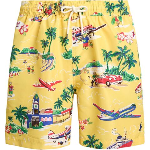 Polo Ralph Lauren tropical-print swim shorts