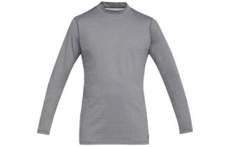Under Armour ColdGear Fitness Clothing Men's Gray Moderate