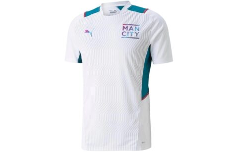 PUMA Manchester City Training Soccer Jersey Men’s White