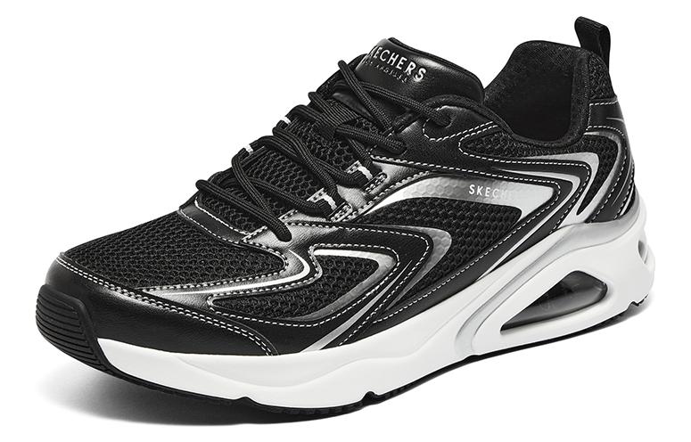 Skechers Abrasion Resistant Lightweight Wear resistant And Lightweight Low top Casual Running Shoes Men’s Black