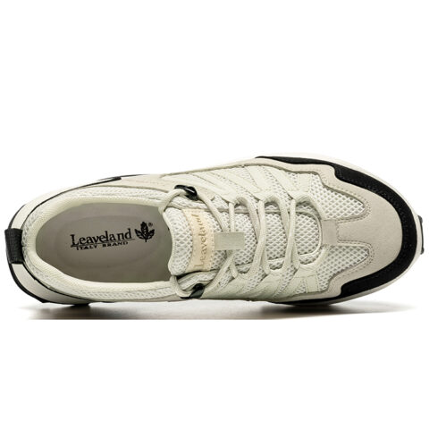 LEAVELAND Abrasion Resistant Low top Mountaineering & Hiking Shoes Men’s Sand