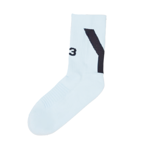 Y 3 Knee High Socks Unisex 1 Pack Ice Blue