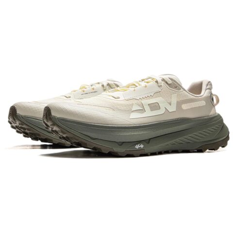 Li Ning De Lu Low top Trail Running Shoes Men’s Mother Of Pearl Gravel White Gray