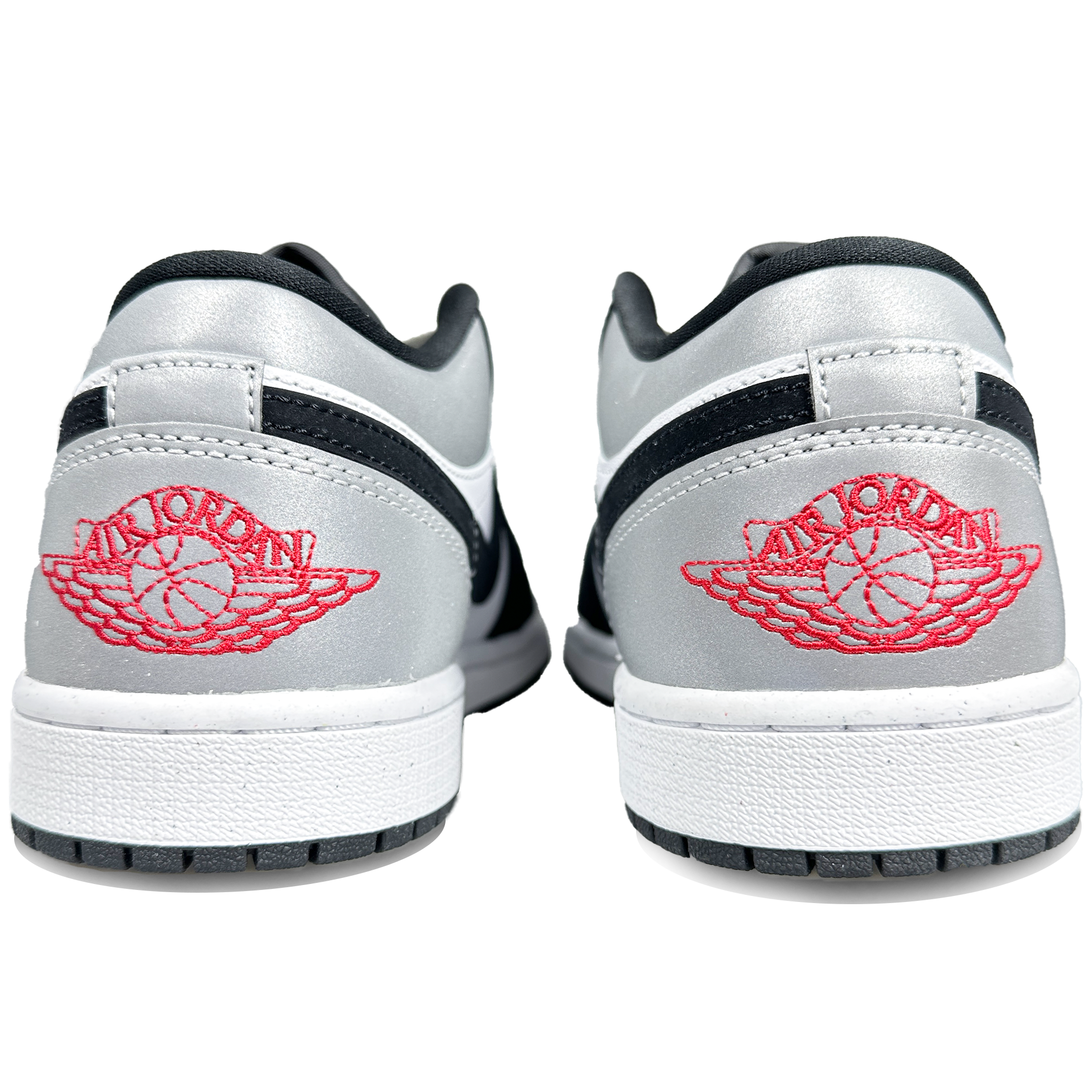 Jordan Air Jordan 1 Slip Resistant Abrasion Resistant Low top Vintage Basketball Shoes Men’s Black White