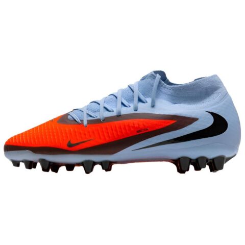 Nike Phantom 6 Synthetic Leather Cushioning Slip Resistant Coverage Soccer Shoes Men’s Red Blue